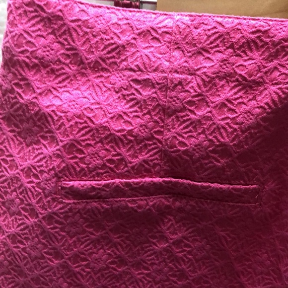 NYDJ Cactus Flower Skimmer Crop Pants, size 8P NWT - Picture 9 of 11